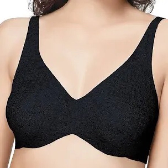 Wacoal Blaxk Halo Lace Full Figure Bra Women’s Plus size 40DD 40E - Picture 1 of 6